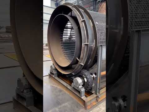 Double-layer shaftless trommel screen#screeningmachine