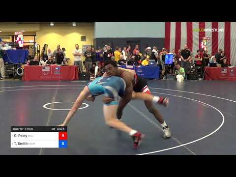 2018 FS WTT Challenge/UWW Juniors 57 Quarter-Finals - Rayvon Foley (MSU) Vs. Ty Smith (Team).mp4