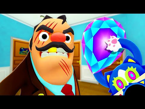 Using NEW Cat Claws to SCRATCH and Steal (Little Thief VR Gameplay)