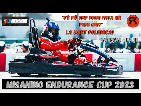 Misanino EnduranceCUP 2023 7h WEK PARTENZA "C'è più grip fuori pista?" Kart Polemica #kart #karting