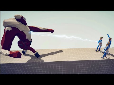 Ice Giant vs Ancient Team - Totally Accurate Battle Simulator TABS