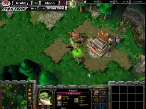 Warcraft 3 Grubby (ORC) vs Moon (NE) WEG 2009