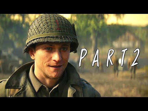 CALL OF DUTY WWII Walkthrough Gameplay Part 2 - Operation Cobra
