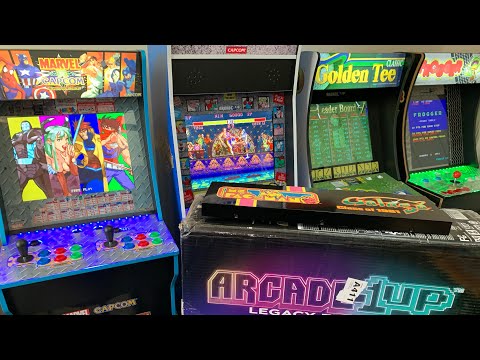 ARCADE1UP AT NIGHT!  $250 TEMPEST CABINET & NBA JAM COUNTERCADE - NEW PICKUPS!