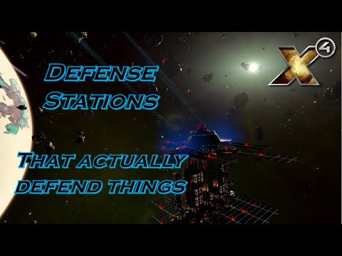 X4 Foundations: Zone Control Defense Stations
