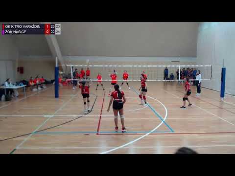 1.4.2023., PH MALA, Utakmice za poredak od 9. do 12. mjesta, OK KITRO VARAŽDIN – ŽOK NAŠICE