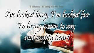 PJ Harvey - The Dancer (Lyrics)