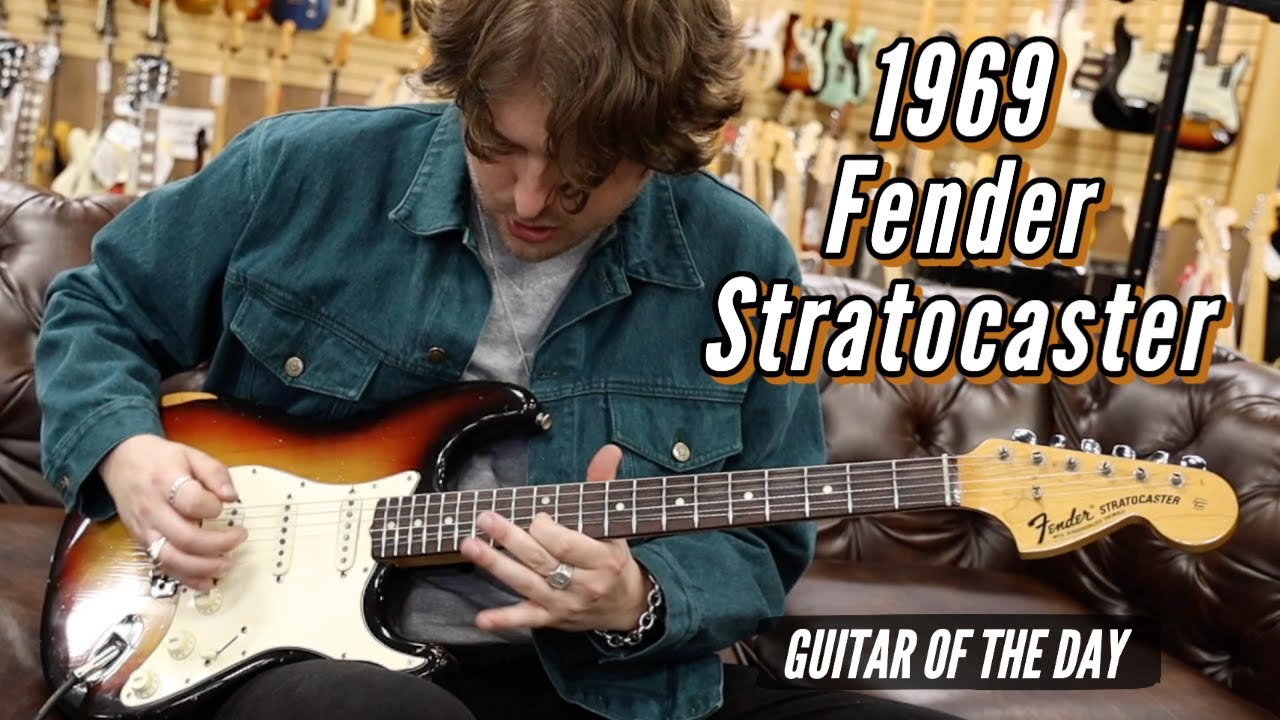 1969 Fender Stratocaster Sunburst | Guitar of the Day - YouTube