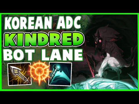 This Korean KINDRED Adc Build Is A Lane Destroyer! Rank 1 KOREAN KINDRED Build - LEAGUE Of LEGENDS
