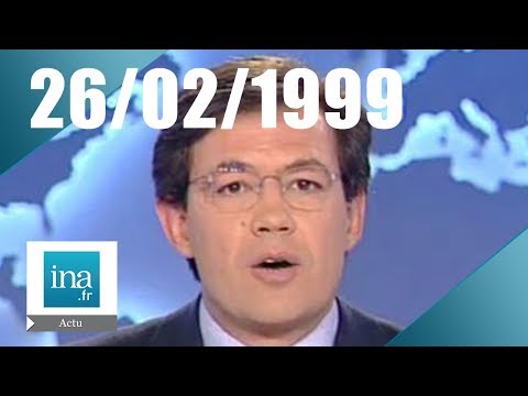 8 p.m. Antenna 2 of February 26, 1999 | The survivors of Pralognan speak out | INA Archive