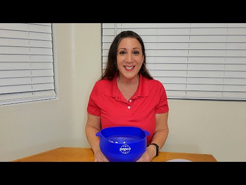 Microwave Popcorn Popper Directions and Instructions - Silicone Bowl
