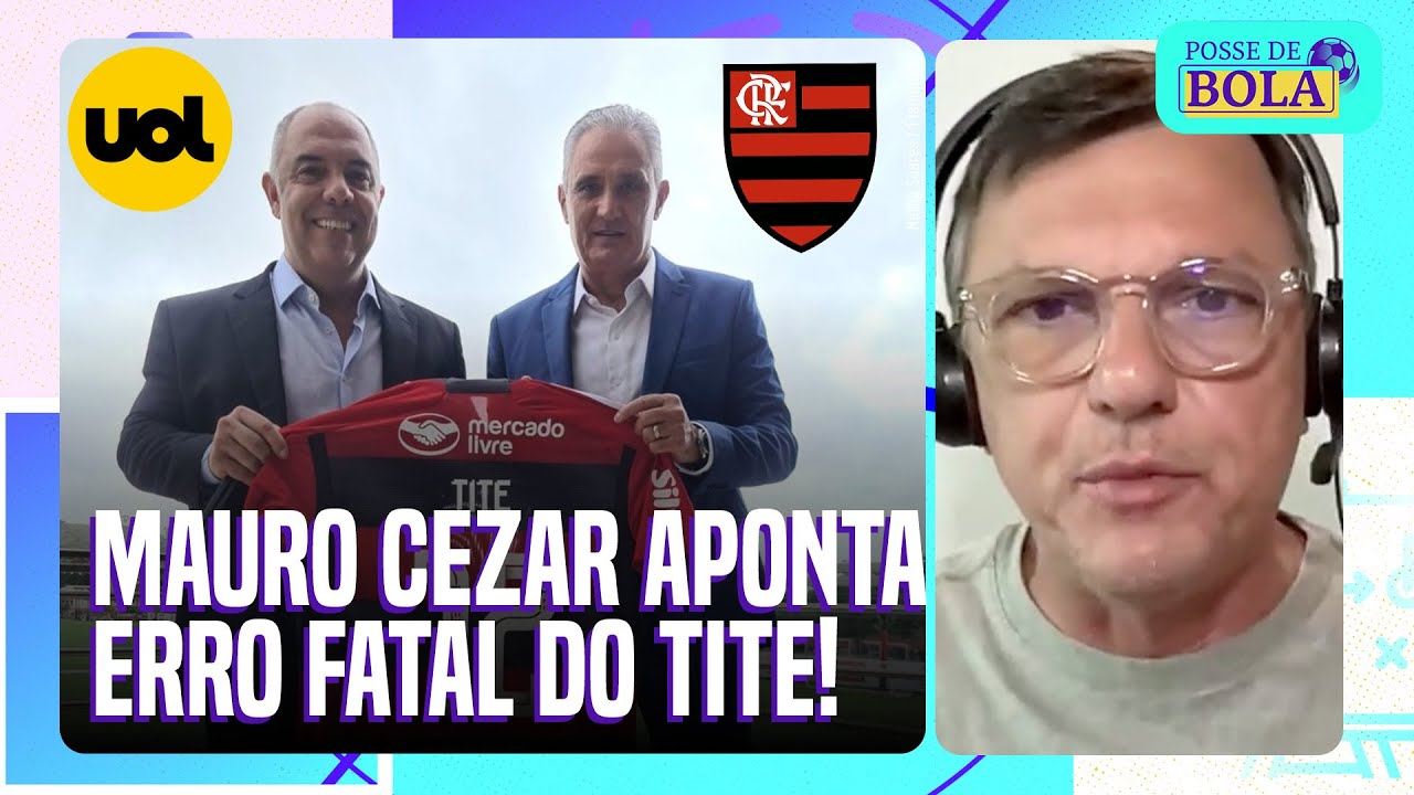 MAURO CEZAR: TITE COMPÔS COM OS CARTOLAS DO FLAMENGO E SE DEU MAL! PODERIA FAZER DIFERENTE!
