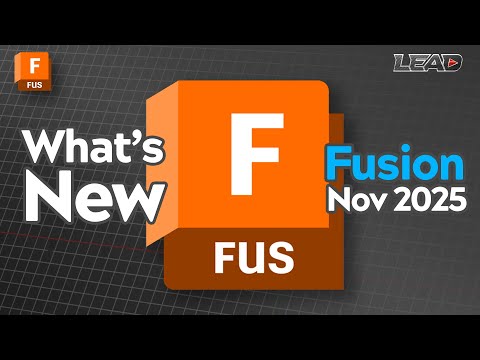 What's New Fusion November 2025 | UI | Data | Fillet | Render | Sheet Metal #fusion360