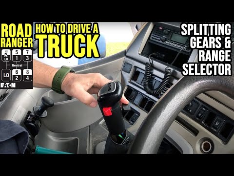 Eaton Fuller Roadranger Gearbox: Splitting Gears & Using the Splitter Hi/Low Range & RANGER SELECTOR
