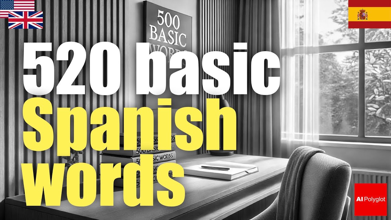 Spanish basic vocabulary 520 revised edition | Passive listening | Second Foreign Language Spanish basic vocabulary 520 revised edition | Passive listening | Second Foreign Language
