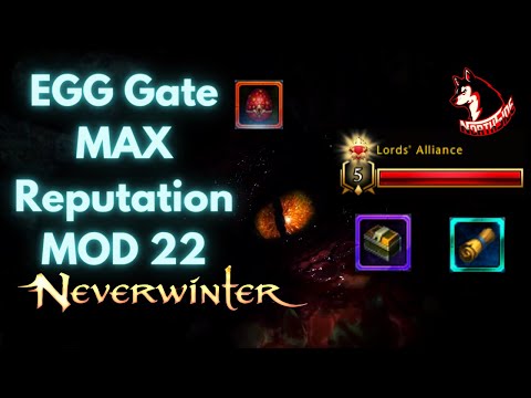 EGG Gate MAX Reputation Legendary Weapons Companion Gear Worthless  Neverwinter Mod 22
