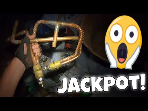 Dumpster Dive BRASS COPPER Jackpot  "A Scrappers Delight Video"