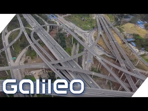 The world's largest intersection | Galileo | ProSieben