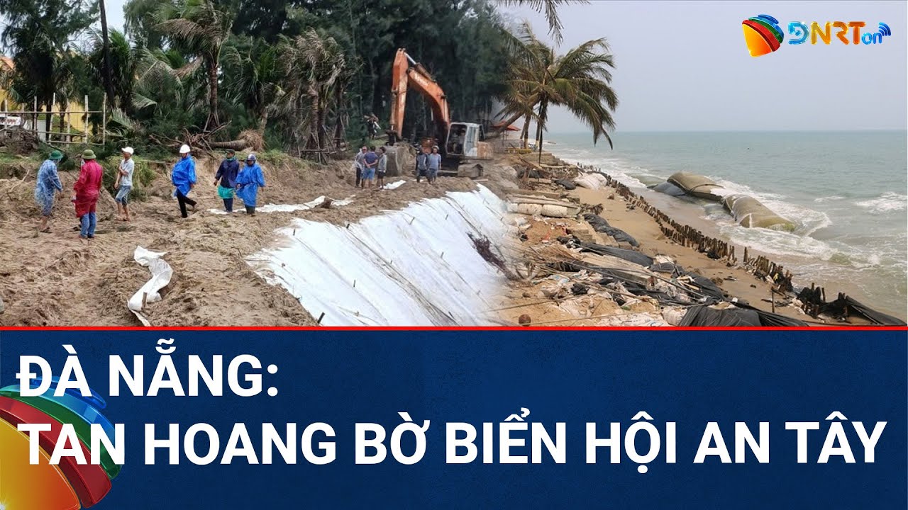 CHÀO NGÀY MỚI | Bờ biển Hội An tan hoang, sóng nuốt chửng hàng ngàn mét đất