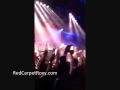 Wyclef Jean rocking out at the Maxim Super Bowl Party 2011