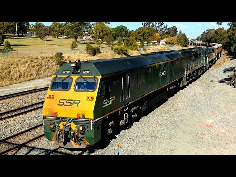 SSR Wheat Train. Newcastle. NSW. AUSTRALIA