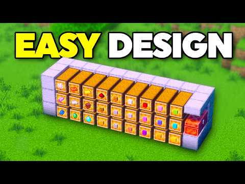 NEW EASIEST AUTO SORTER Minecraft 1.21.11