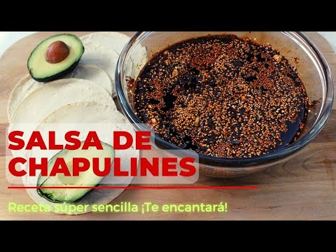 Salsa Exótica con Chapulines: ¡Descubre el sabor único! #recetas #salsas #salsadechapulines #cocina
