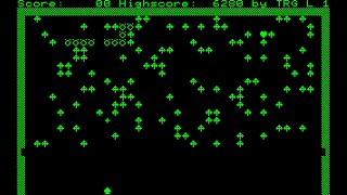 Sharp MZ-80C Game: Micropede (1983)