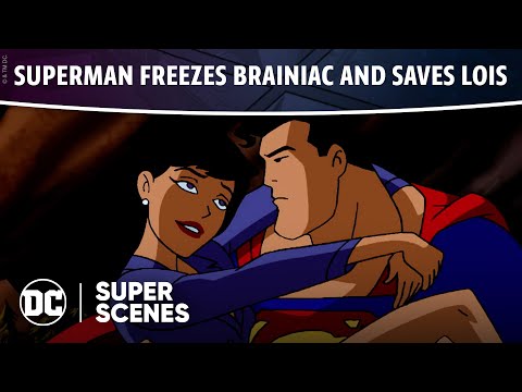 Superman: Brainiac Attacks - Superman Saves Lois | Super Scenes | DC