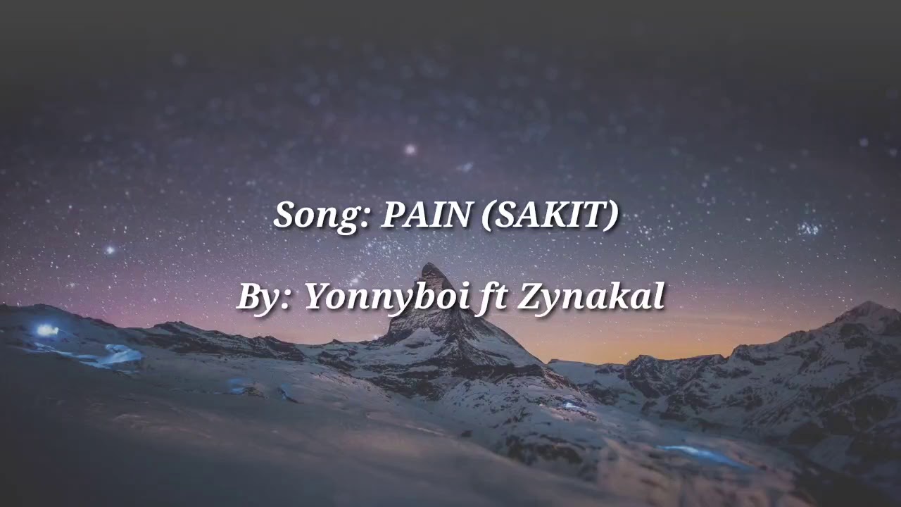Sakit | Zynakal ft Yonnyboi (English Lyrics)