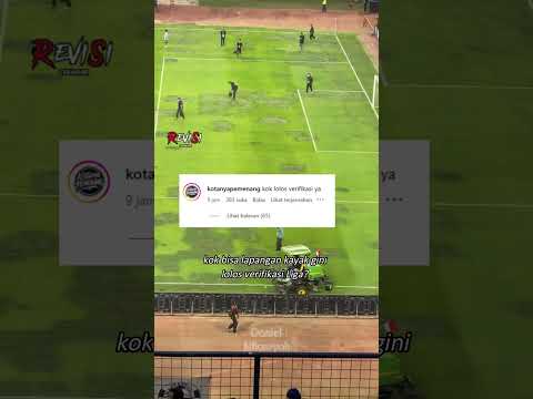 Lapangan GBLA Persib dinilai buruk, tapi kok bisa lolos verifikasi Liga? 😳