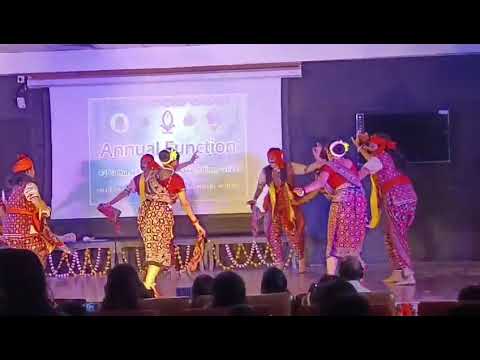 Annual Function 🔥 on S.B Women's auto. College ✨#Sambalpuri dance 😎🎉