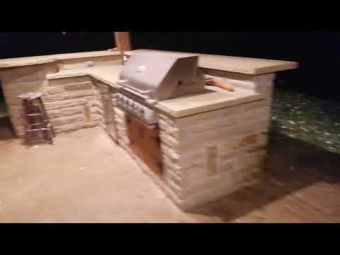 Hail storm before a tornado strike in McKinney, TX.