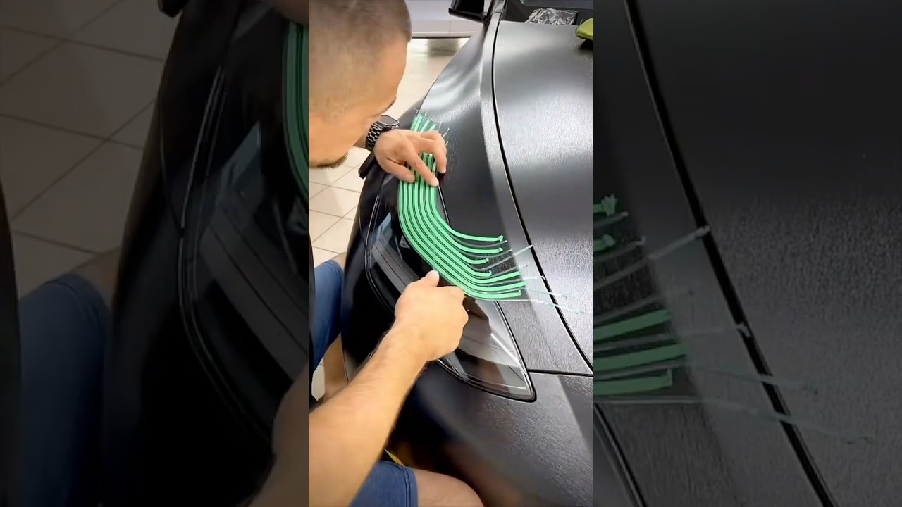 New headlight look for the Tesla