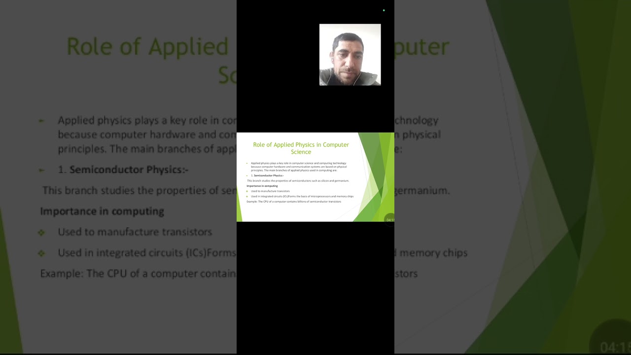 Applied Physics for BS-CS Lecture-2 course introduction and Overview.