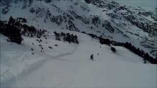 preview picture of video 'Arcalis, Andorra    21 01 2015'