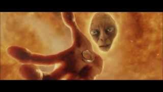 Lord of the Rings: Gollum falls into mount doom