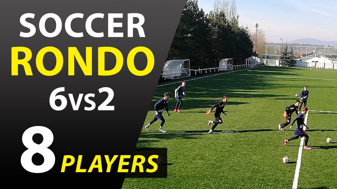 RONDO DRILL 6V2 | SOCCER RONDO FOR 8 PLAYERS #6