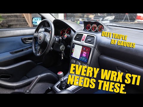 The BEST Gauges for any Subaru WRX STI; DEFI BF Series
