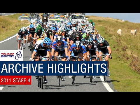 2011 Tour of Britain | Stage Four Highlights | Welshpool to Caerphilly