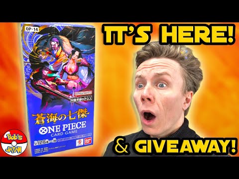 One Piece Card Game OP14 Opening – INSANE Early Box Pulls! (Azure Sea’s Seven)