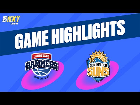 Landstede Hammers vs. Den Helder Suns - Game Highlights