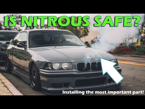 IS THE NITROUS SAFE? WIDEBAND O2 SENSOR INSTALL!
