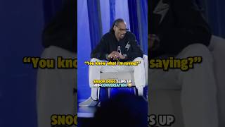 Snoop Dogg slips up mid-conversation 😅 | Video via: Complex