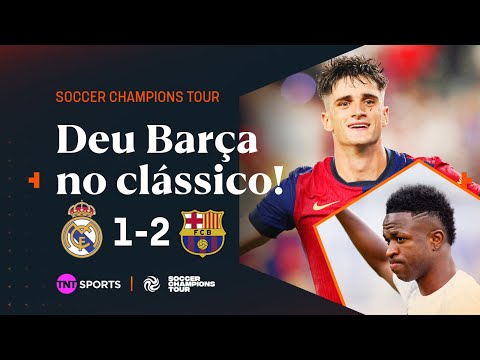 Gols e lances de Barcelona x Real Madrid