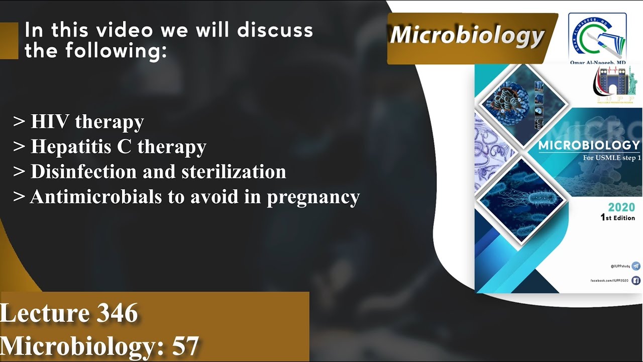 HIV therapy | Hepatitis C therapy | Disinfection and sterilization