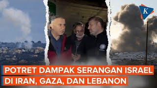 Download lagu Potret Serangan Terbaru Israel Hancurkan Rumah Warga Iran, Gaza, dan Lebanon mp3