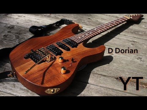 D Dorian Groove Guitar Backing Track