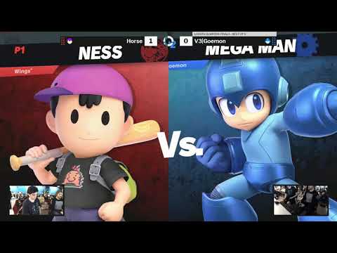 SOS 120 Losers Quarter Finals - Horse (Ness) vs Goemon (MegaMan, Ridley)