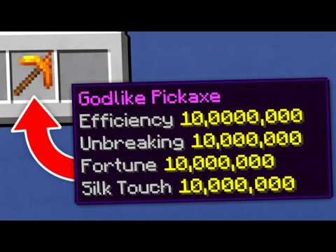 Minecraft But Every Enchant Is Level 10,000,000